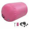 Air Rolle Turnen GymnastikMatte 60 75 90 CM Aufblasbare Air Barrel Gymnastik Tumbling Matte mit Pumpe fÃ¼r Handfeder Hinten Training/Heimgebrauch/Yoga/Fitnessâ¦