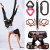 DASKING Heavy Bungee Band Set, Air Yoga Widerstand Bungee Stretch GÃ¼rtel, 4D Bungee Tanzseil, Exercise Resistance Belt Training Fitness Home Gym Professionelle TrainingsausrÃ¼stung(50kg-90kg)