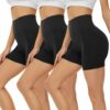 Gayhay 3er Pack Radlerhosen Damen Kurz Leggings fÃ¼r Kleid High Waist Sporthose Sport Yoga Biker Shorts Sommer Hotpants Boxershorts Set