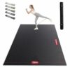 APBEAR Yogamatte XXL- Extra GroÃ Breit Sportmatte Fitnessmatte Rutschfest 213cm x 152cm/183cm x 122cm x 8mm Dicke, Hoher Dichte Ultra Haltbar PVC, Gymnastikmatte Schuhfreundlich