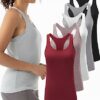 HOPLYNN 4/5er Pack Sport Tank Tops Damen Yoga Sporttop Fitness Laufen Racerback Gym Funktionsshirt Set