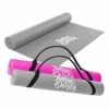 Jung & Durstig 2in1 Yogamatte gepolstert & rutschfest | Gymnastikmatte mit Yogastrap | Fitnessmatte inklusive Ebook Workout | Sportmatte MaÃe 173 x 61 cm