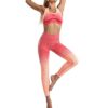 NHNKB Damen Fitness Trainingsanzug Yoga Set Sportbekleidung Hohe Taille Leggings+Sport-BH(2-Teiliges)(2-Teiliges) Yoga-Kleidungsset sexy Fitness-Kleidung schnell trocknend Sportbekleidung