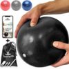 Seatwith Yoga und Pilates-Ball 23cm – Komplett Set mit Transportbeutel + E-Book PDF Ãbungen – Optimal Fitnessball fÃ¼r AnfÃ¤nger und Fortgeschrittene – Extrem Leichter Gymnastikball Klein