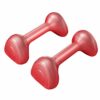 dumbbells Haushaltshanteln, Fitnesshanteln, Yoga-Geräte, kleine Hanteln für Kinder, rot (2er Pack)