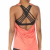 icyzone Damen Sport Tops mit Integriertem BH – 2 in 1 Yoga Gym Shirt Fitness Training Tanktop