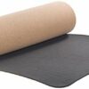 Newgen Medicals Yogamatte: rutschfeste Yoga-Matte aus Kork und Natur-Kautschuk, 183 x 61 x 0,5 cm (Fitnessmatte Kork, Korkmatte, Anti Rutsch)